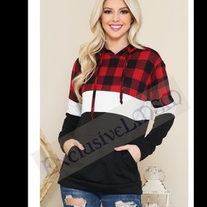Buffalo Color Block Hoodie